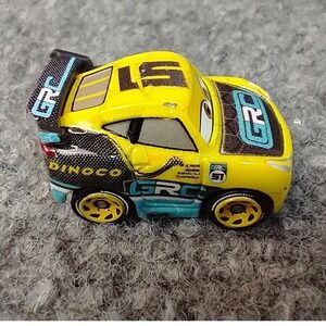 Mattel Disney Pixar‎ Cars Micro Drifters Cruz Ramirez GRC Yellow Dinoco 51 Toy